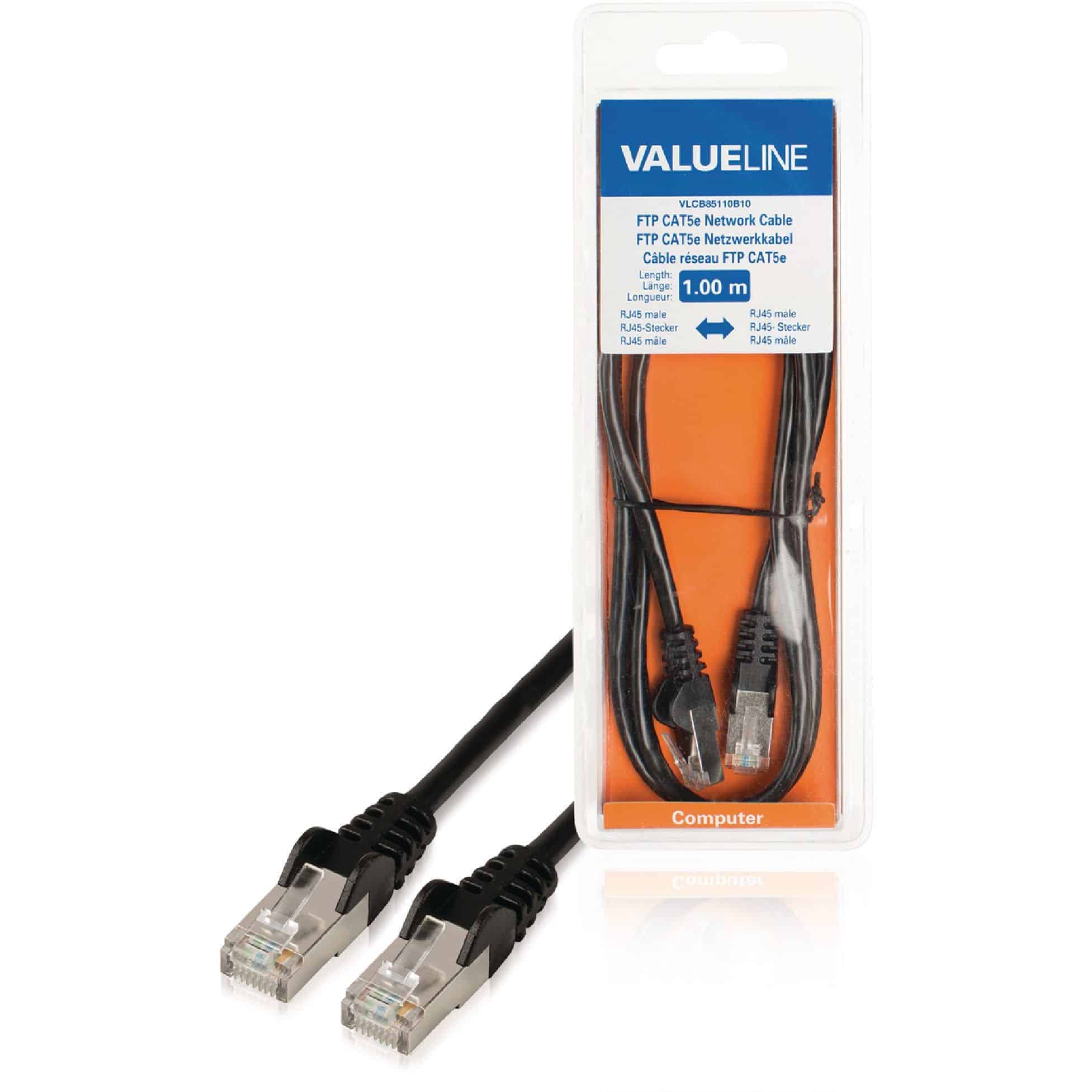 VALUELINE VERKKOKAAPELI CAT5E FTP 1