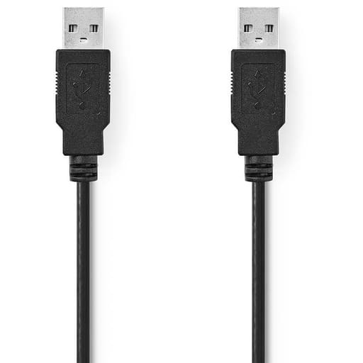 NEDIS USB 2.0 KAAPELI A-UROS - A-UROS 2M