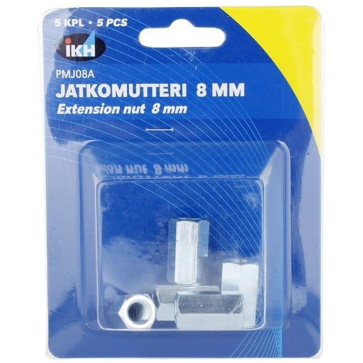 IKH JATKOMUTTERI M8 5KPL
