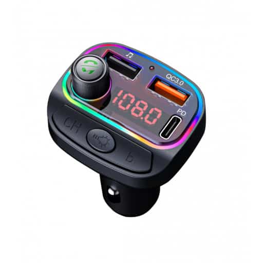 MOBIA FM-LÄHETIN BLUETOOTH V5.0 USB QC3.0